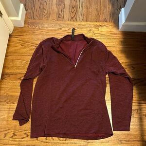 Lululemon metal vent tech midweight 1/2 zip